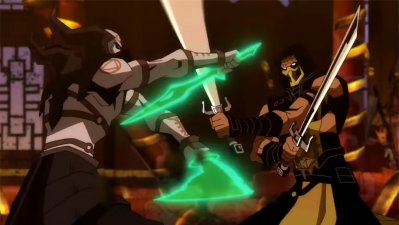 El adelanto de Scorpion para la película animada de Mortal Kombat