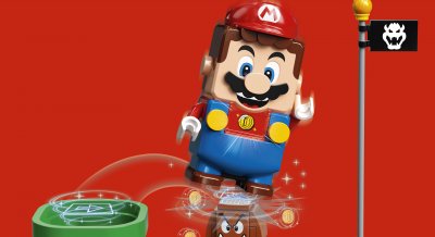 Finalmente llegó Lego Super Mario