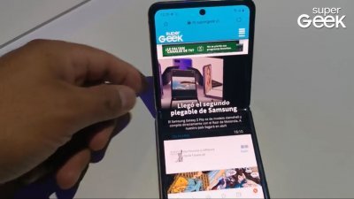 Samsung presentó en Chile su nueva apuesta plegable