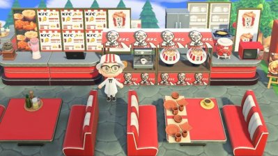 KFC abre su tienda en Animal Crossing: New Horizons