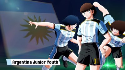 La juvenil de Argentina desembarca en Captain Tsubasa