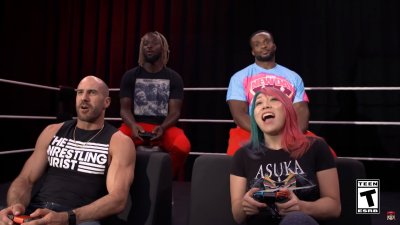 Luchadores de la WWE mostraron gameplay de nuevo videojuego