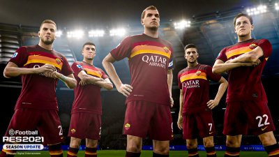 PES consigue la exclusividad de AS Roma