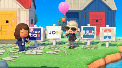 Joe Biden debuta con propaganda en Animal Crossing