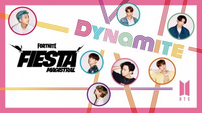 BTS llega con su “Dynamite” a Fortnite