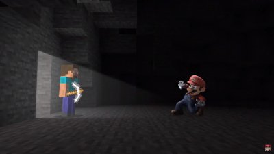 Minecraft aterriza en Super Smash Bros. Ultimate