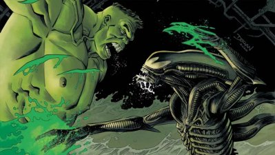 "Alien" invade el universo Marvel en estas portadas