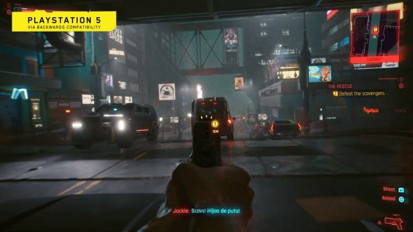 Cyberpunk 2077 mostró cómo se ve en PlayStation