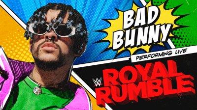 Bad Bunny se presentará en vivo en WWE Royal Rumble