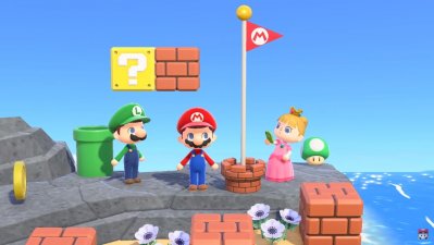 ¡Mario Bros. llega con todo a Animal Crossing: New Horizons!