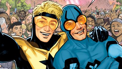 Ya era hora: "Blue Beetle" y "Booster Gold" tendrán su propio cómic