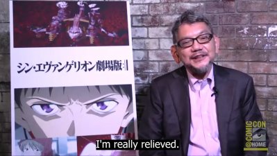 Hideaki Anno está "muy aliviado" por haber finalizado "Rebuild of Evangelion"