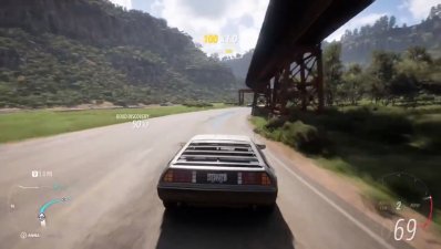 El DeLorean estará disponible en Forza Horizon 5