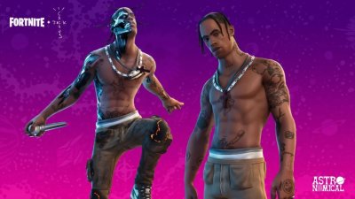 Fortnite elimina emote de Travis Scott luego de la tragedia en su concierto