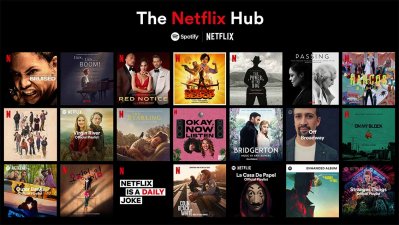 Netflix reunió toda la música de sus títulos en un solo lugar en Spotify