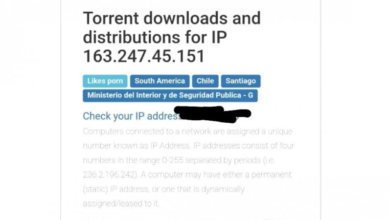 Ahora detectan descarga de películas porno desde IP del Ministerio  