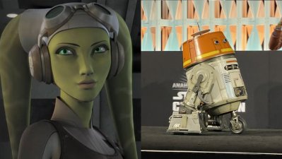 "Hera" y "Chopper" saltan al live-action con la serie "Ahsoka"