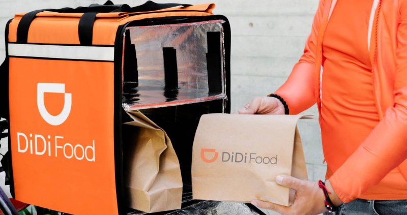 DiDi lanzó su app para envío de comida en la Región Metropolitana