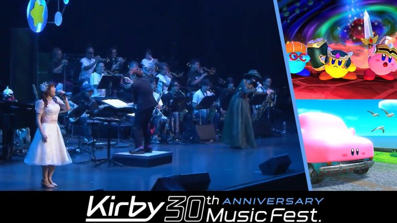 Revivan parte de lo que fue el concierto por los 30 años de "Kirby"