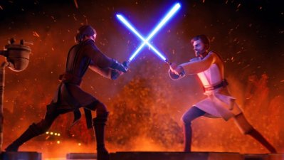 Recrean el duelo de Obi-Wan y Anakin al estilo The Clone Wars