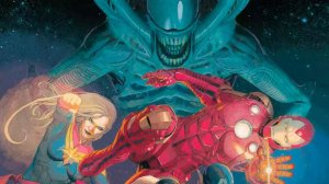 Los héroes de Marvel contra los xenomorfos en Aliens vs. Avengers