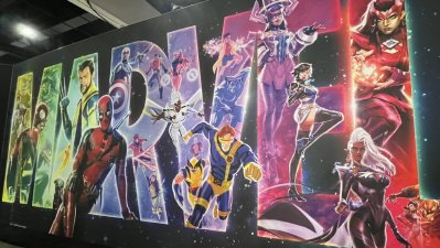 Marvel llegó a la Comic-Con de San Diego con renovado logo
