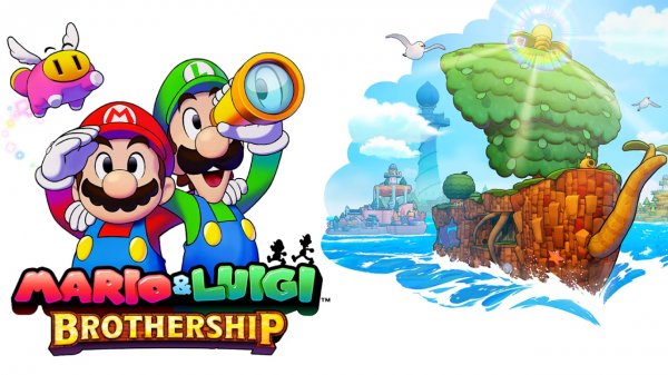 Mario y Luigi envían saludos desde Concordia en su nuevo juego