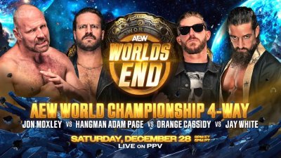 Horario, cartelera y dónde ver AEW Worlds End 2024