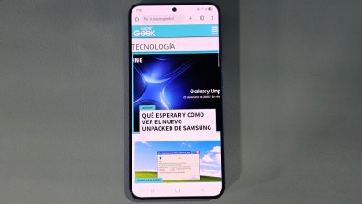 Aquí tienen el recién lanzado Galaxy S25