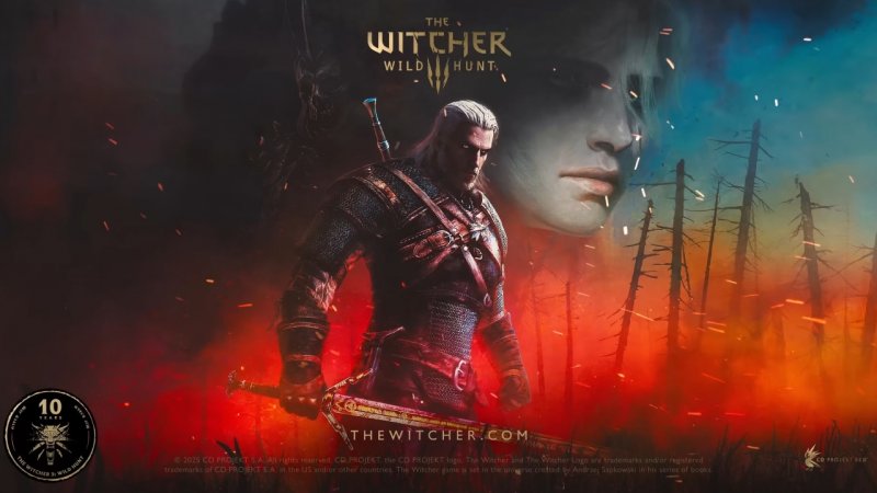 El tremendo The Witcher 3: Wild Hunt celebra 10 años
