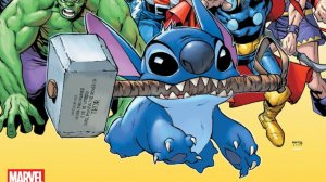 ¡Se robó el Mjolnir! Stitch invade el Universo Marvel