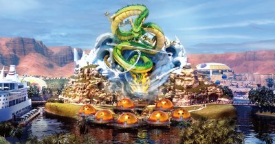 Así será el parque de diversiones de Dragon Ball en Arabia Saudita